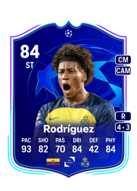 Kevin Rodríguez UCL Road to the Knockouts 84 OVR