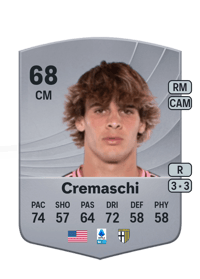 Benjamin Cremaschi Common 68 OVR
