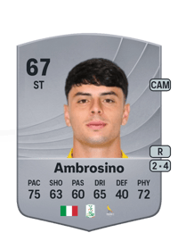 Giuseppe Ambrosino Common 67 OVR