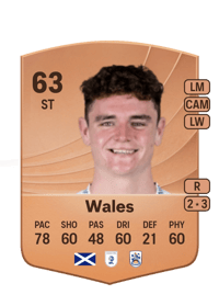 Bobby Wales Common 63 OVR