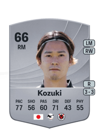Soichiro Kozuki Common 66 OVR