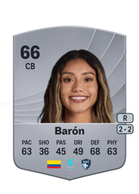 Ángela Barón Common 66 OVR