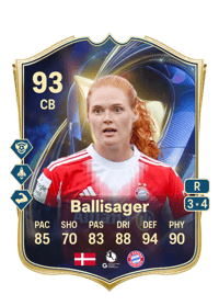 Stine Ballisager Team of the Season 93 OVR