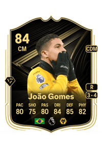 João Gomes Team of the Week 84 OVR