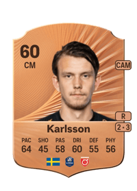 Kazper Karlsson Rare 60 OVR