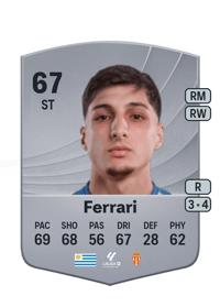 Andrés Ferrari Common 67 OVR