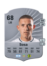 Alan Sosa Rare 68 OVR
