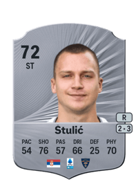 Nikola Štulić Rare 72 OVR