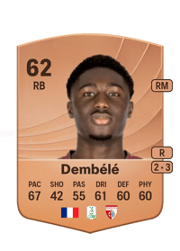 Ali Bina Dembélé Common 62 OVR