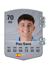 Pau Sans Common 70 OVR