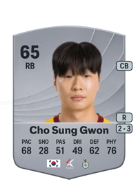 Cho Sung Gwon Common 65 OVR