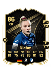 Vanessa Diehm Team of the Week 86 OVR