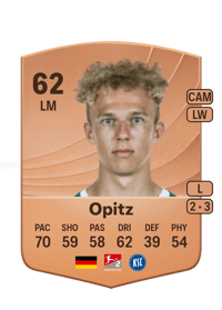 Leon Opitz Common 62 OVR