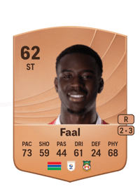 Mo Faal Common 62 OVR