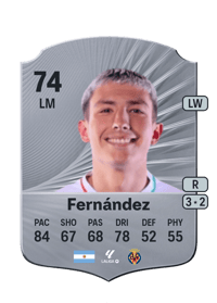 Thiago Fernández Rare 74 OVR