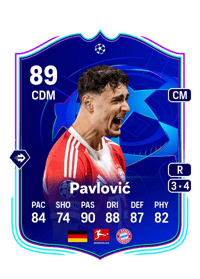 Aleksandar Pavlović UCL Road to the Knockouts 89 OVR