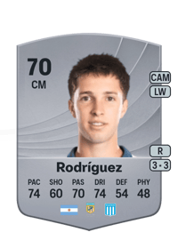 Baltasar Rodríguez Common 70 OVR