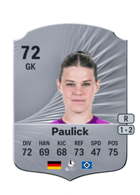 Lea Paulick Rare 72 OVR