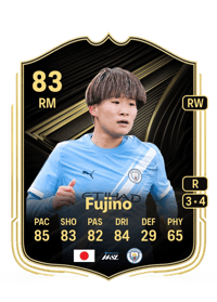 Aoba Fujino Team of the Week 83 OVR