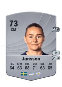 Emma Jansson Common 73 OVR