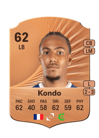 Geoffrey Kondo Rare 62 OVR