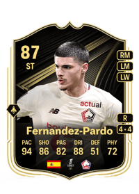 Matias Fernandez-Pardo Team of the Week 87 OVR