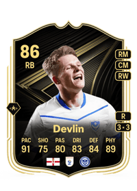 Terry Devlin Team of the Week 86 OVR