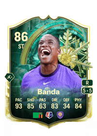 Barbra Banda Winter Wildcards 86 OVR