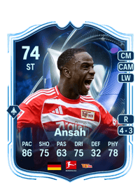 Ilyas Ansah TOTS HM 74 OVR