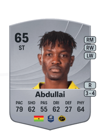 Jalal Abdullai Common 65 OVR