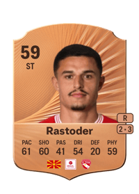 Elmin Rastoder Rare 59 OVR