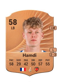 Mathis Hamdi Rare 58 OVR