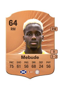 Adedire Mebude Rare 64 OVR