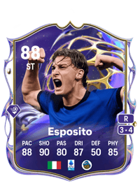 Francesco Pio Esposito Future Stars 88 OVR