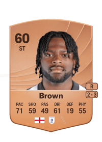 Dajaune Brown Common 60 OVR