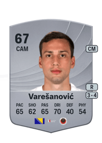 Dal Varešanović Common 67 OVR