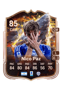 Nico Paz Cornerstones 85 OVR