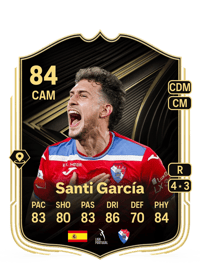 Santi García Team of the Week 84 OVR