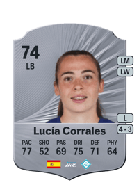 Lucía Corrales Rare 74 OVR