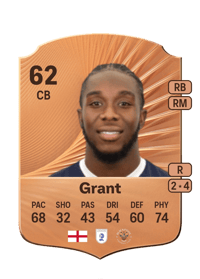 Kamarl Grant Rare 62 OVR