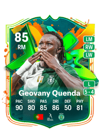 Geovany Quenda Joga Bonito 85 OVR