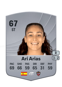 Ari Arias Common 67 OVR
