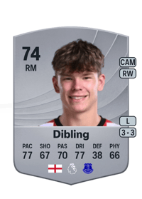 Tyler Dibling Common 74 OVR