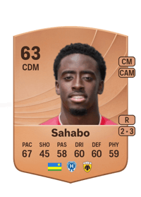 Hakim Sahabo Common 63 OVR