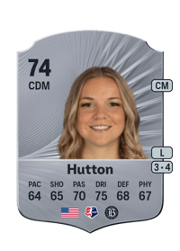 Claire Hutton Rare 74 OVR
