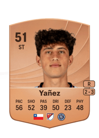 Zidane Yañez Common 51 OVR