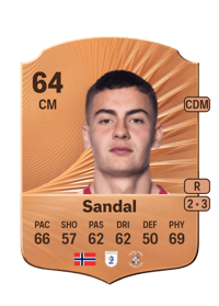 Sverre Hakami Sandal Rare 64 OVR