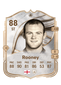 Wayne Rooney Icon 88 OVR