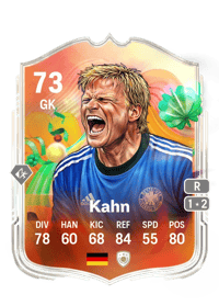 Oliver Kahn World Tour Silver Stars 73 OVR