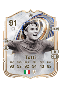 Francesco Totti TOTY ICON 91 OVR